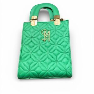 Steve Madden Green Quilted Handbag